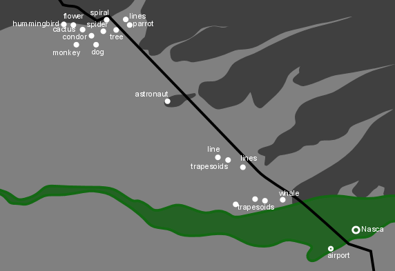 Nasca Line Map